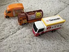 トミカ CoCo壱番屋 チキンラーメン ヤマザキトラック　まとめ売りのサムネイル