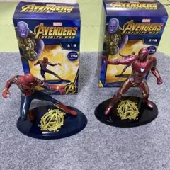 MARVEL フィギュアセット　アイアンマン　スパイダー