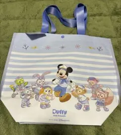香港ディズニー　ショッピングバッグ　 ダッフィーアンドフレンズ　ミッキー
