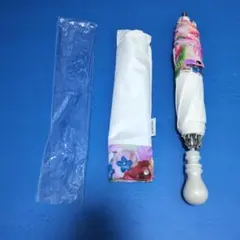コスメデコルテ ノベルティ 折りたたみ傘 花柄 日傘 晴雨兼用のサムネイル