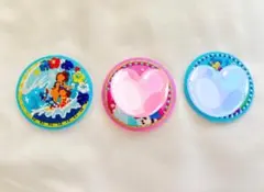 ディズニー 刺繍 缶バッジ