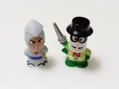 アンパンマン 指人形 かつぶしまん ナガネギマン　ソフビ フィギュア