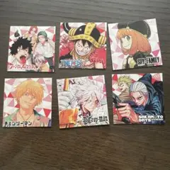 ナツコミ　ツインステッカー　 6枚セット