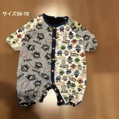 チーさん専用　動物柄ロンパース3点セット　50〜70サイズ