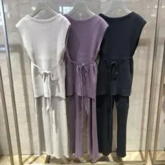 SNIDEL リブニット セットアップ