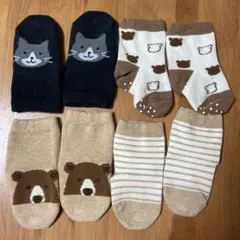 【ユニクロ】ベビー靴下セット9-12cm