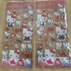 ハローキティ クリアキャンディシール 2シートセット