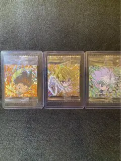 HUNTER×HUNTER ウエハースシール 3枚セット ゴン クラピカ キルア