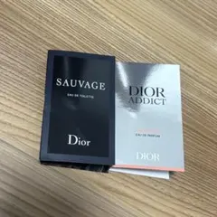 Dior Sauvage & Dior Peachy Glow香水サンプルセット