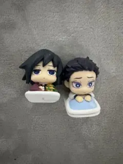 鬼滅の刃 おねむたん　ガチャガチャ　狛治　義勇　セット
