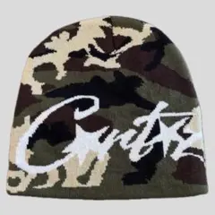 ビーニー y2kグランジ 海外ストリート corteiz コーテイズ 迷彩