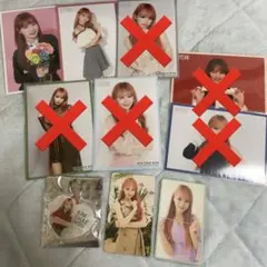 IZ*ONE キム・チェウォン 生写真　トレカ　フォトカ　アクキー　5点セット