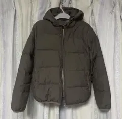 ダウンジャケット/ブラウンカーキ/ダウンパーカー/しまむらセオリア/ユニクロ