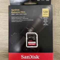新品！未使用！サンディスク SDカード 128GB SDXC UHS-I