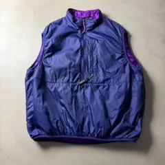希少97年USA製patagoniaパタゴニア パフボールダウンベストMマンゴー