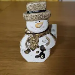 雪だるまの置物