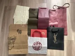 紙袋セット 12点 YSLなど　まとめ売り