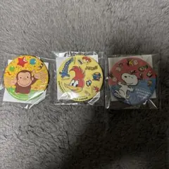 ユニバーサル・スタジオ・ジャパン 缶バッジ 3個セット