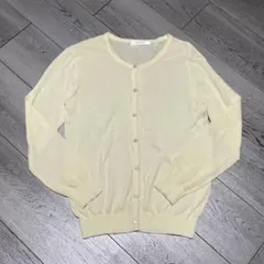 カーディガン 黄