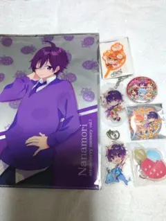 すとぷり　ななもり　ジェル　アクキー缶バッジ　クリアファイル　キーホルダーセット