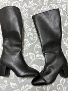 ロングブーツ　黒
