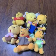 プーさん ぬいぐるみ 7体セット
