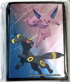 の*と様 【新品匿名】海外限定 エーフィ・ブラッキー デッキシールド スリーブ