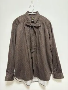 Needles 23AW アスコットカラー 総柄シャツ ペイズリー NS227のサムネイル