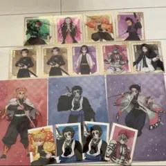 鬼滅の刃 アニプレックス オンライン くじ 色紙 ファイル ブロマイド