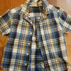 オールドネイビー キッズ チェックシャツ 4