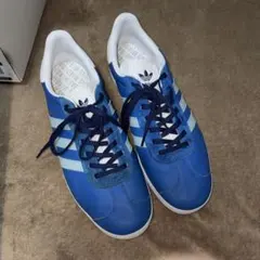 adidas アディダス GAZELLE ブルー スニーカー