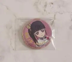 鬼滅の刃 絵巻カフェ 箔押し56mm缶バッジB 栗花落カナヲ