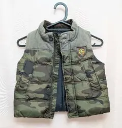 GAP 95　迷彩柄 中綿ダウンベスト ジャケット