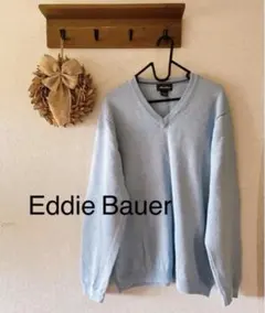 Vネック ニット セーター アメカジ　エディバウアー　Eddie Bauerのサムネイル