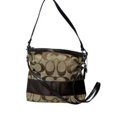 COACH コーチ F13674 シグネチャー 2WAY ショルダーバッグ