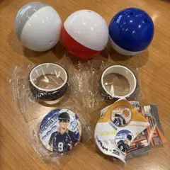 びっくらぽん　ハイキュー　まとめ売り　宮兄弟　影山飛雄　缶バッジ　マステ　音駒