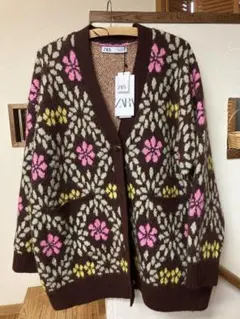 ZARA カーディガン　新品タグ付き