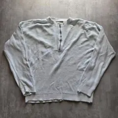 VAINL ARCHIVE　HALF ZIP COTTON KNITのサムネイル
