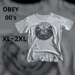 OBEY　00's　グレー　Tシャツ　XL~2XLのサムネイル