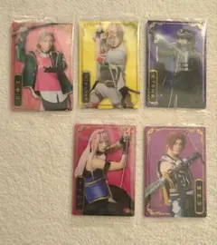 ミュージカル刀剣乱舞　ウエハース 5枚セット