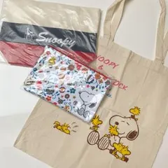 スヌーピー ポーチ トートバッグ ランチバック セット