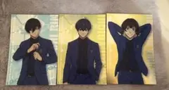 ブルーロック展 エゴ展 トレーディングメタルポストカード 潔世一 糸師凛 蜂楽廻