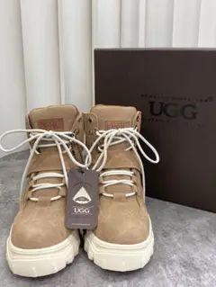 UGG スエード アンクルブーツ 24.5cm 箱付き 未使用【6413】のサムネイル