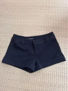 セシルマクビー黒ショートパンツ 短パン