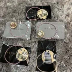 猫デザイン ヘアゴム 5点セット