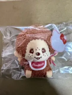 モンチッチ×ハローキティ　アニバーサリーおすわりマスコット モンチッチ