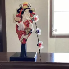 羽子板 押絵羽子板 飾り台付き