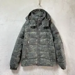 Rライン タトラス ダウンベスト FAGLIA ウール シルク 迷彩 ファー