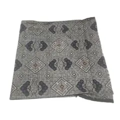 幾何学模様 大島紬　きもの　リメイク　はぎれ　ハギレ