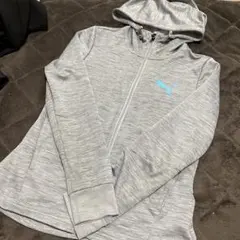 PUMA フルジップ パーカーグレー